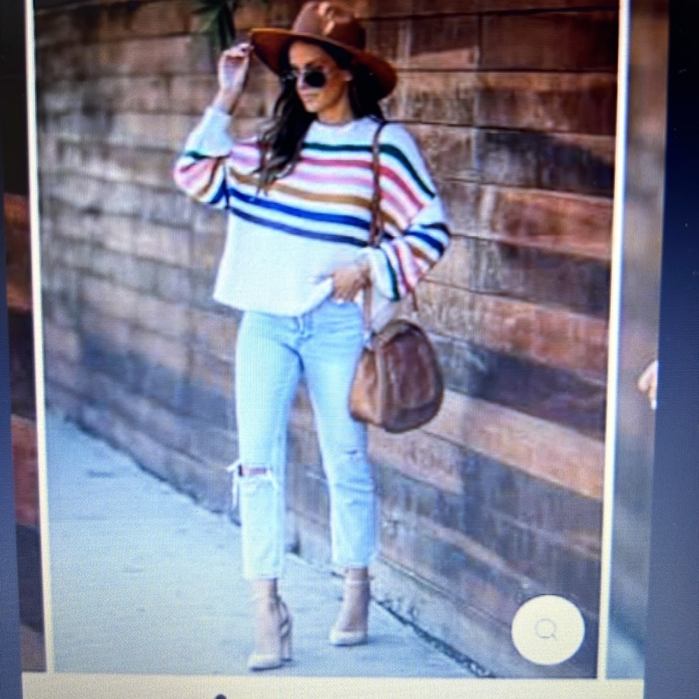 Newbury Kustom striped sweater from Vici